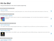 Tablet Screenshot of hitthebits.com